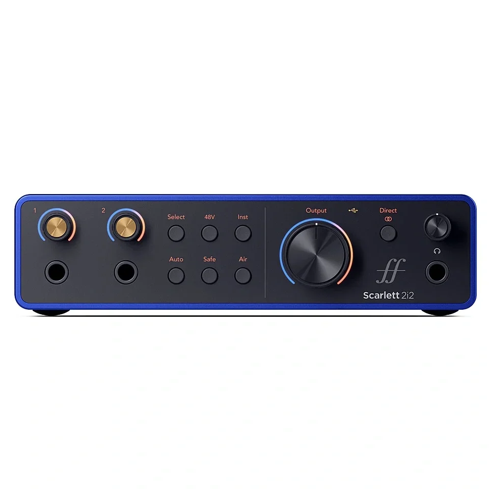 Focusrite Scarlett 2i2 4th Gen Anniversary Edition Ses Kartı