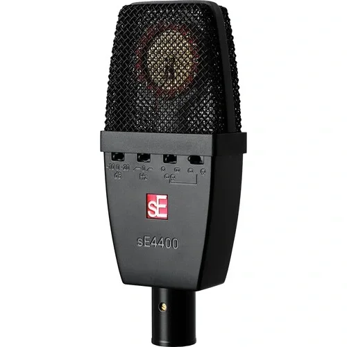 sE Electronics sE4400 Çok Desenli Geniş Diyaframlı Kondansatör Mikrofon (Siyah)