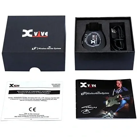Xvive XV-U2T Kablosuz Gitar Bağlantı Sistemi için Verici - U2 Modeli ile Çalışır