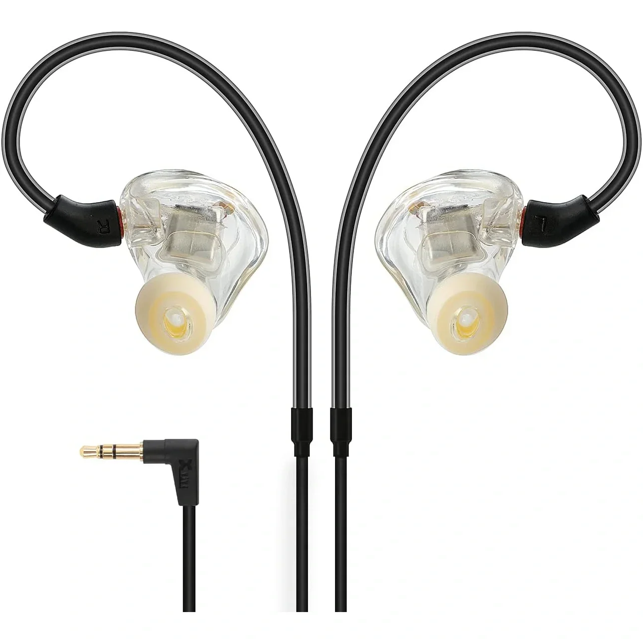 Xvive XV-T9 Çift Balanslı Sürücülü In-ear Monitör Kulaklık - Siyah