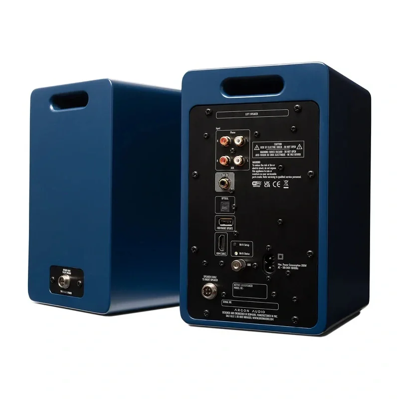 Argon Audio FORTE A4 WIFI Aktif Raf Tipi Hoparlör (Mavi)
