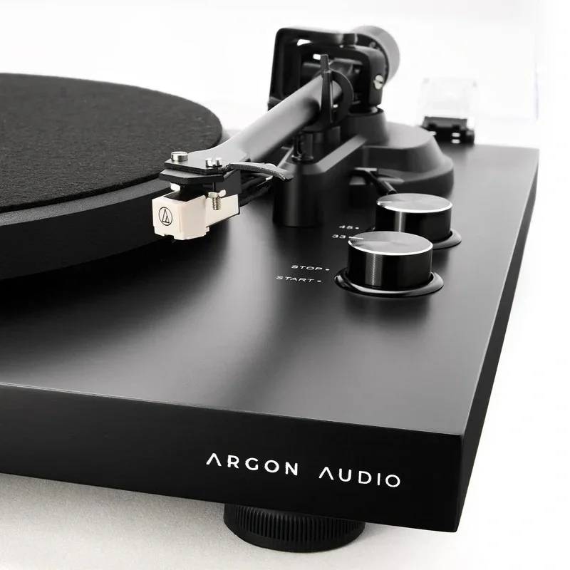 Argon Audio TT MK2 Dahili Preamfili Pikap – Audio-Technica AT3600L Kartuşlu (Siyah)