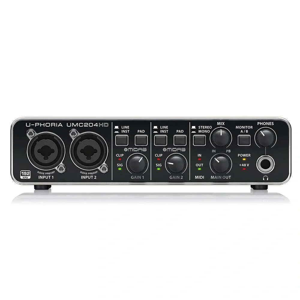 Behringer UMC204HD 2x4 Usb Ses Kartı