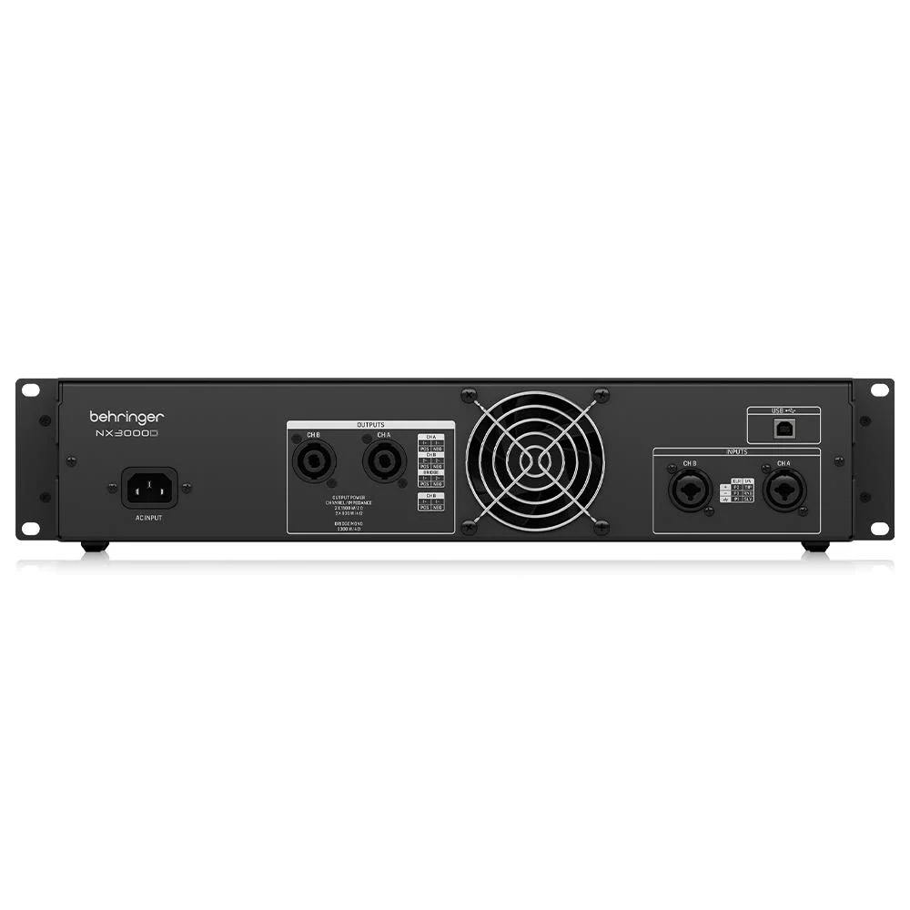 Behringer NX3000D 2x900W/4-ohm DSP Power Amplifikatör