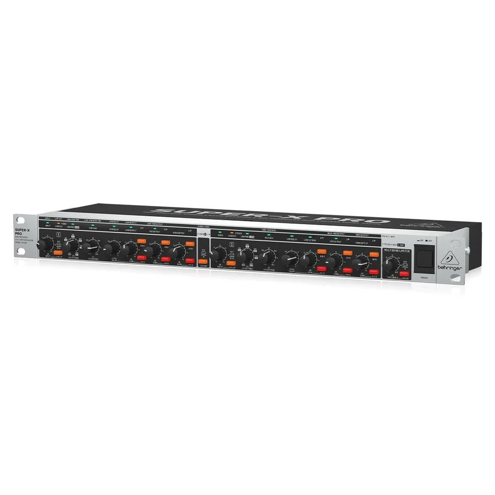 Behringer CX3400 V2, Crossover 3 Way Mono 4 Way Stereo
