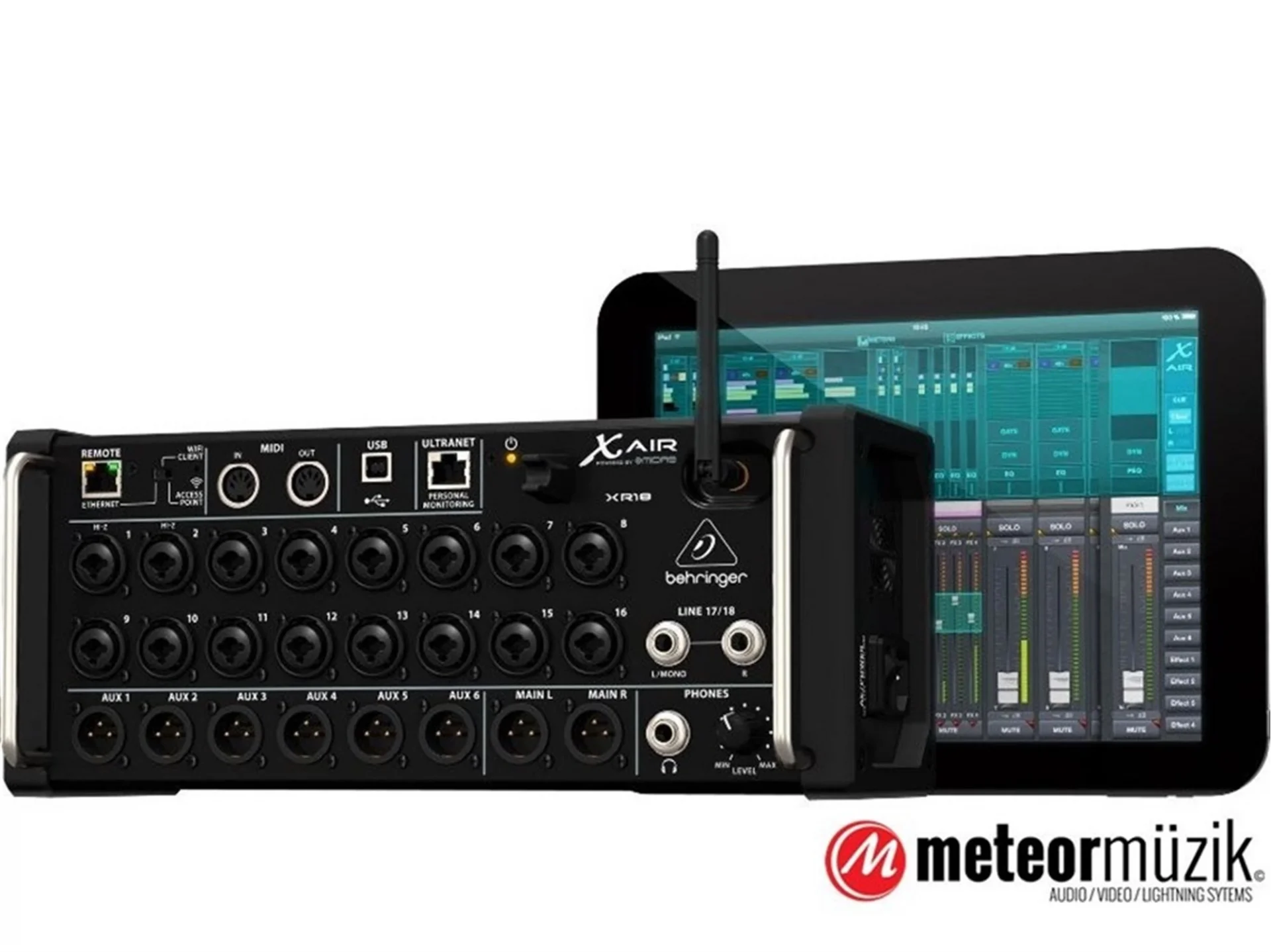 Behringer X-AIR XR18 (  ***KULLANMA*** )