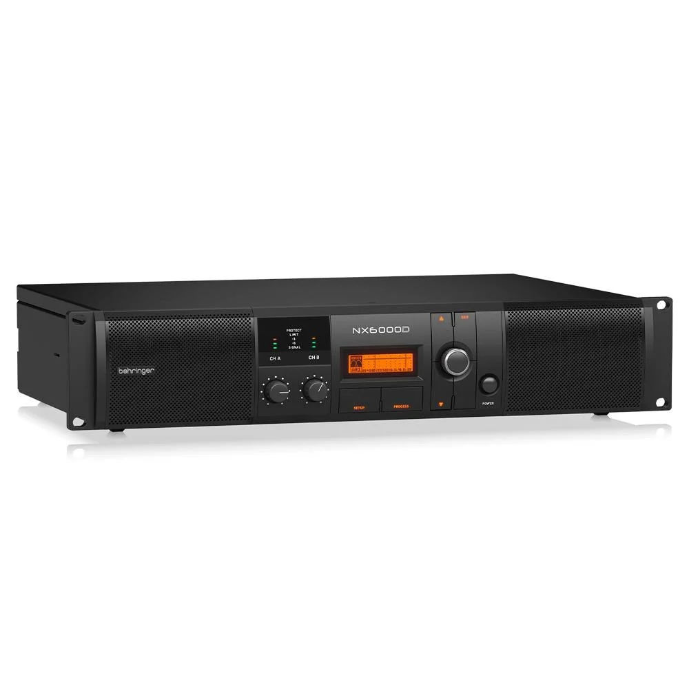 Behringer NX6000D DSP Power Amplifikatör 2x3000W/4-ohm