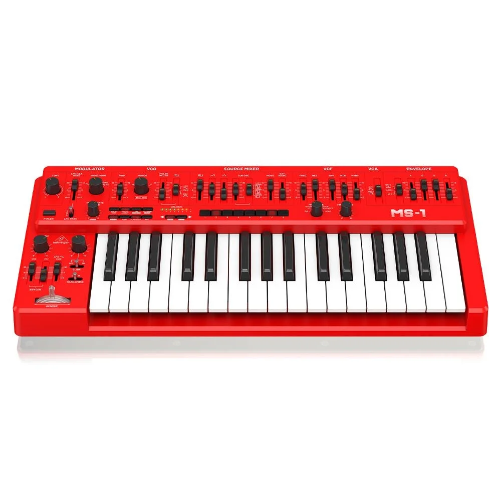 Behringer MS1/RD Analog Synthesizer with 32 Full-Size Keys