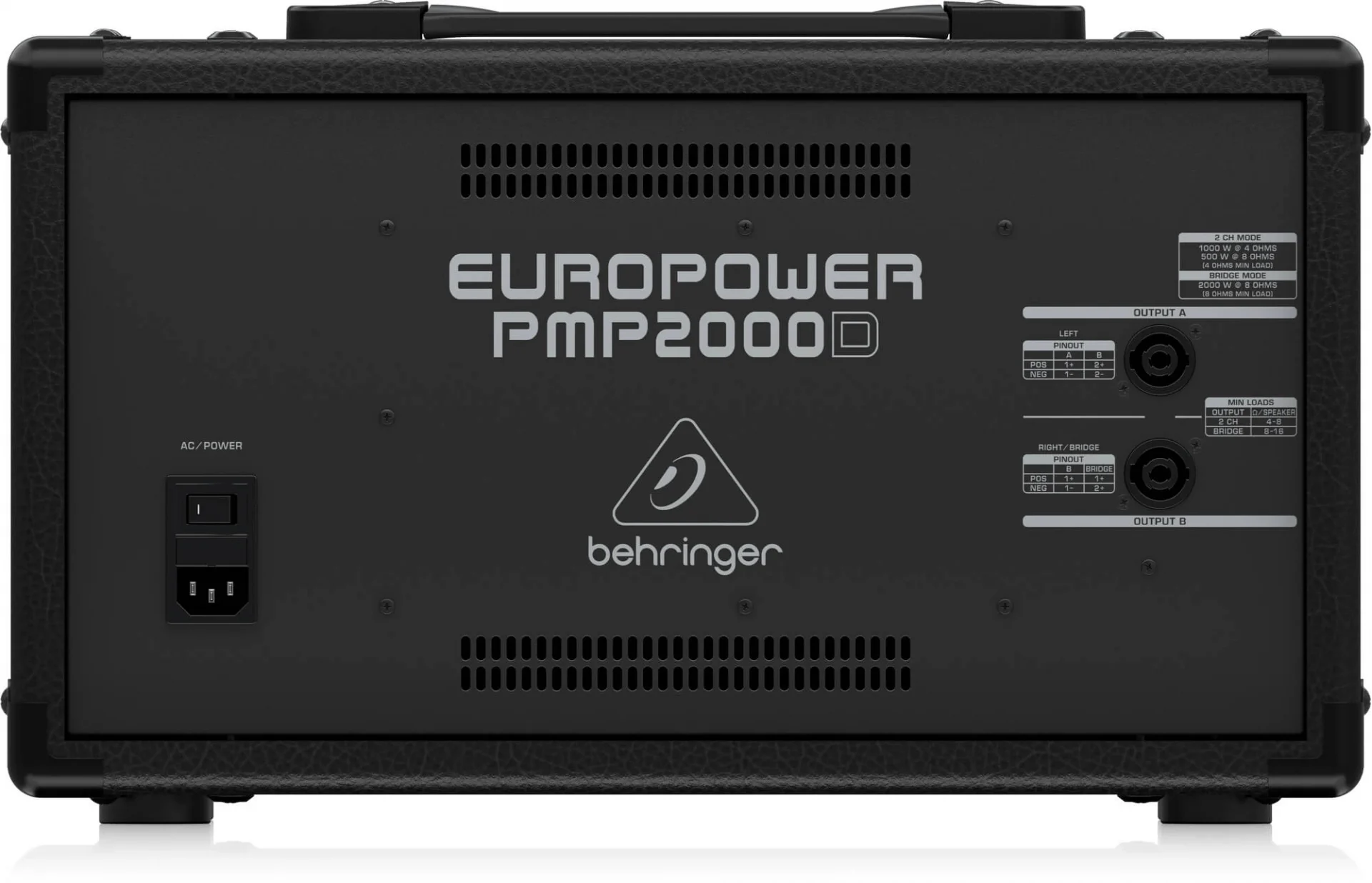 Behringer PMP2000D 14 Kanal Powermixer 2x1000W