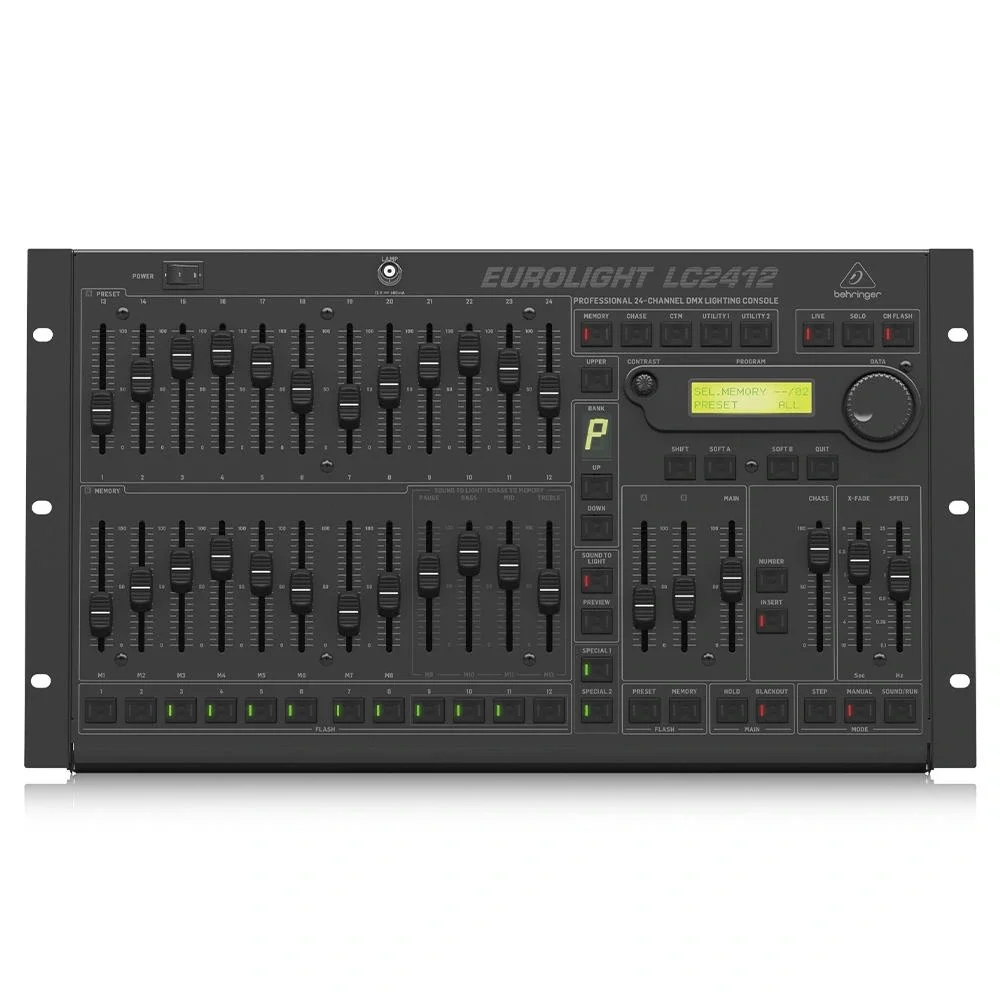 Behringer LC2412v2 12/24-kanal Dmx Işık Masası