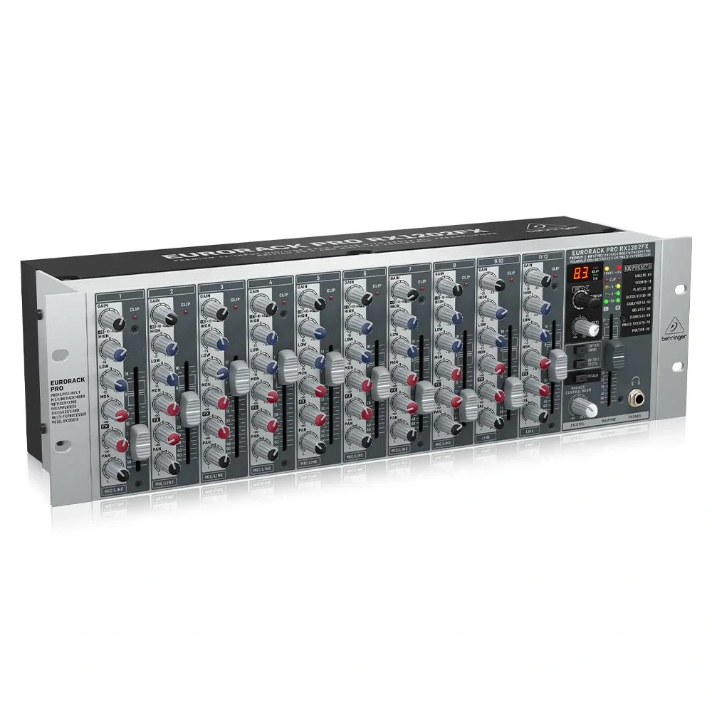 Behringer RX1202FX 12 Kanal Rack Tipi Efektli Mikser