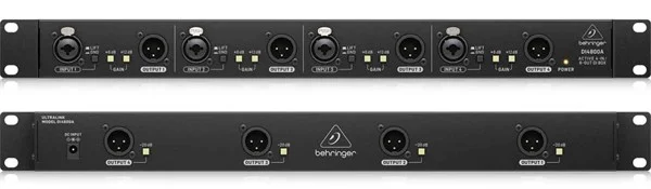 Behringer DI4800A 4 Kanal Aktif Di-Box Booster/Line Isolator