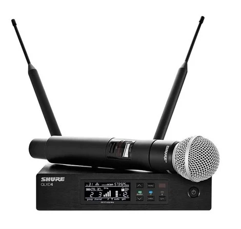 SHURE QLXD24E/SM58 El Tipi Kablosuz Mikrofon Seti