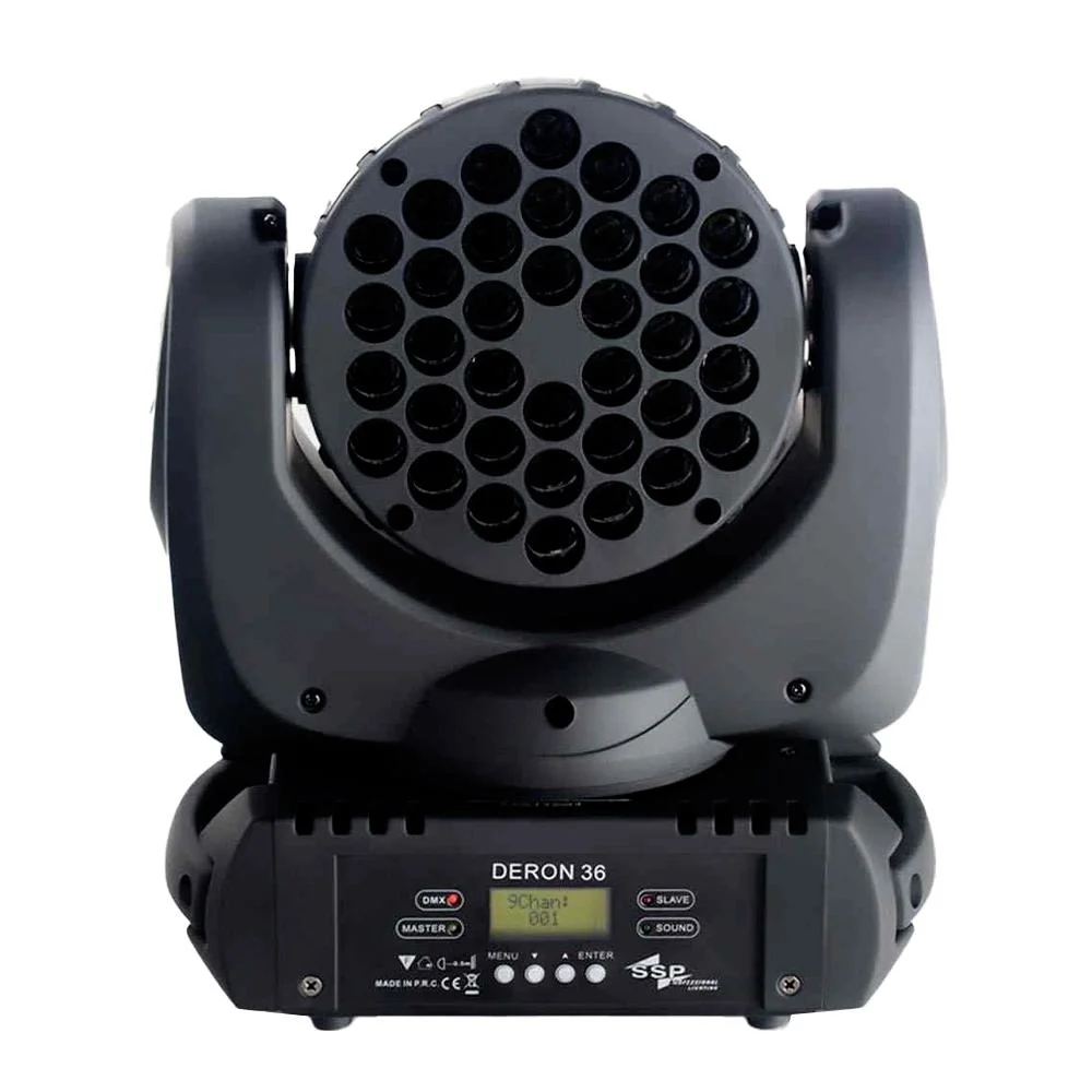 SSP DERON 36WA Led moving head beam wash spot
