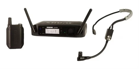 SHURE GLXD14E/SM35 Headset Tipi Şarj Edilebilir Dijital Kablosuz Mikrofon Sistemi