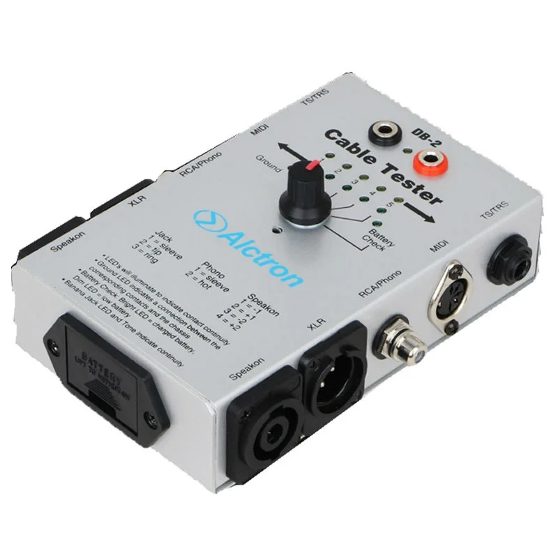 SSP Audio DB-4C Profesyonel Kablo Test Cihazı
