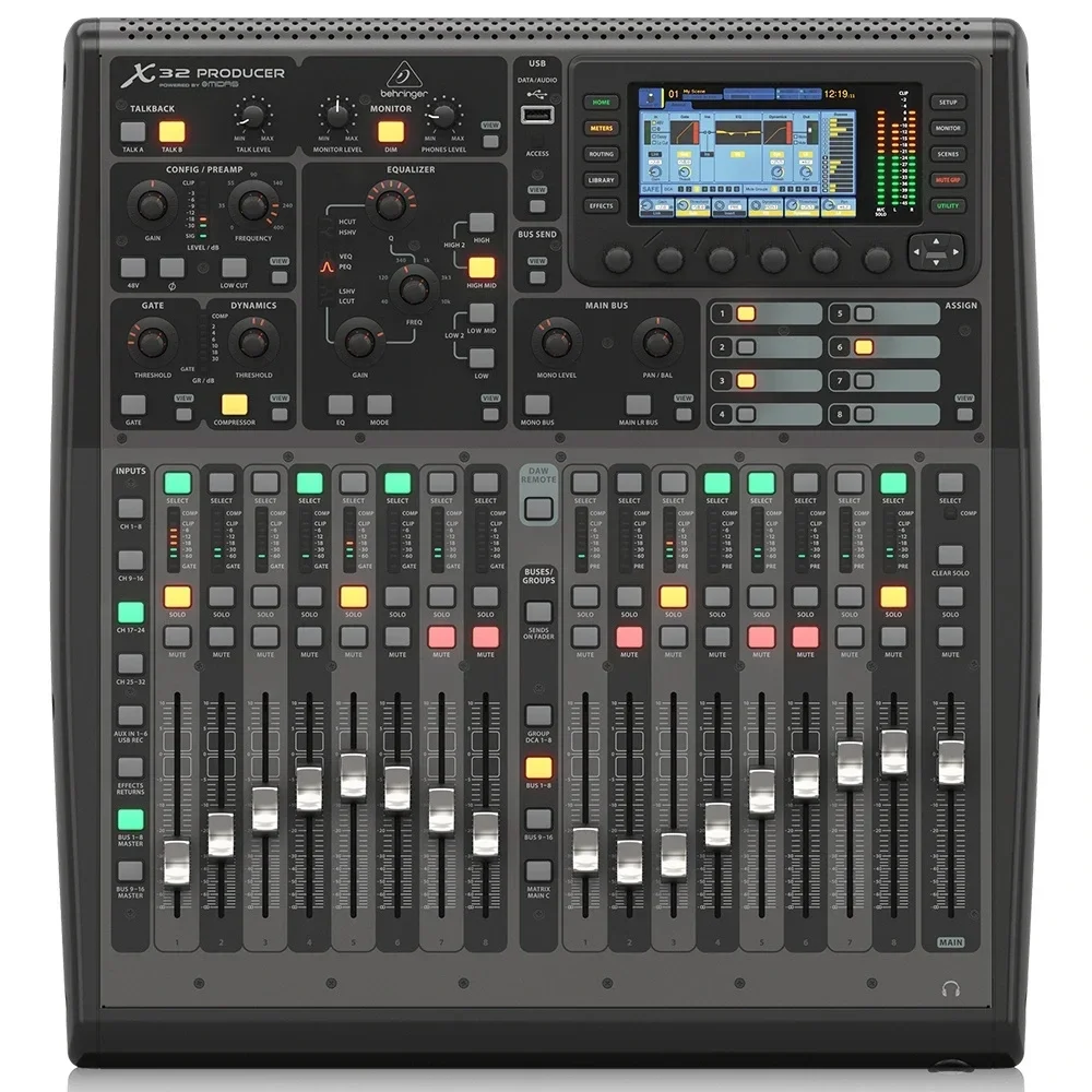 Behringer X32 PRODUCER Dijital Mikser 17 Fader *** KULLANMA ***