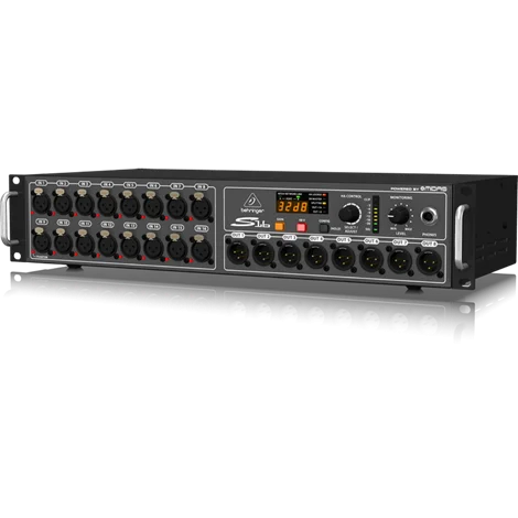 Behringer S16 Dijital Stagebox, Snake, 16 in 8 Out