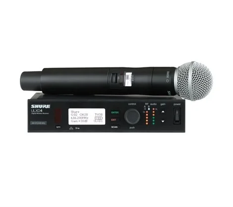 SHURE ULXD24E/SM58 EL Tipi Kablosuz Mikrofon Seti