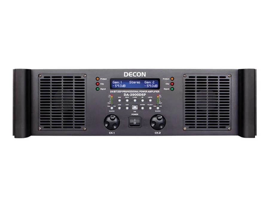 *** Decon DA-2900 DSP 2x1700W/4-ohm DSP Power (Gelmiyor)
