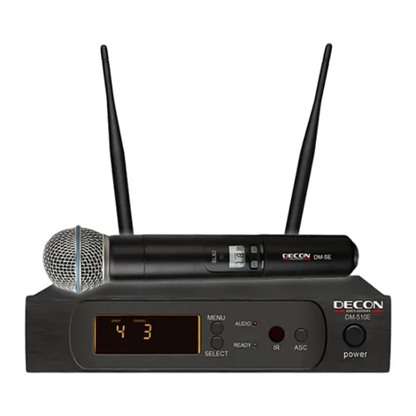 Decon DM-510E Tek El Kablosuz Mikrofon Seti