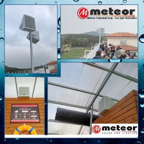 *** üretilmiyor *** Denox DN-215 T Outdoor 15" Two Way Hoparlör, 400W,/100V IP56