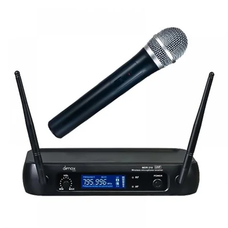 Denox MDR-210 EL Tek El Kablosuz Mikrofon Seti