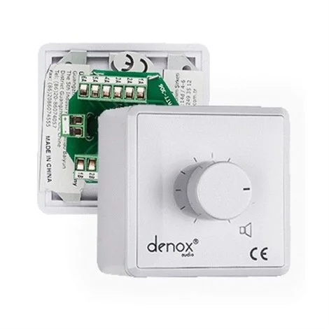 Denox VK-120 120W volum kontrol, trafolu ROLELİ beyaz