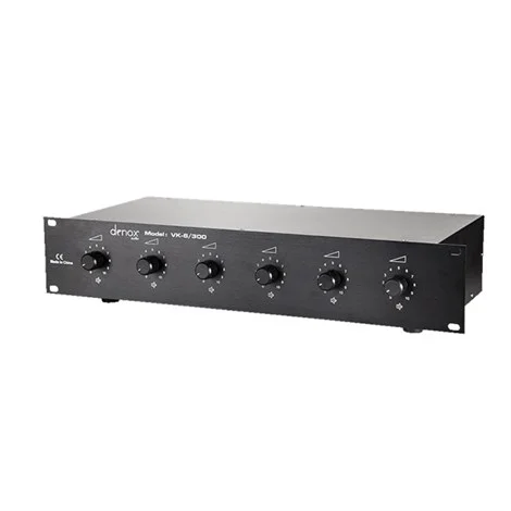Denox VK-6/300 6x50W Rack tipi volüm kontrol.