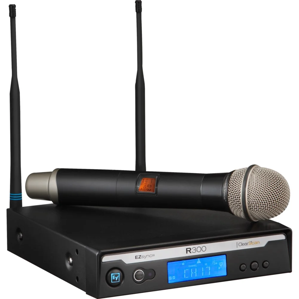 Electro-Voice R300Hd El Tipi Kablosuz Mikrofon Seti (A/B/E Band)