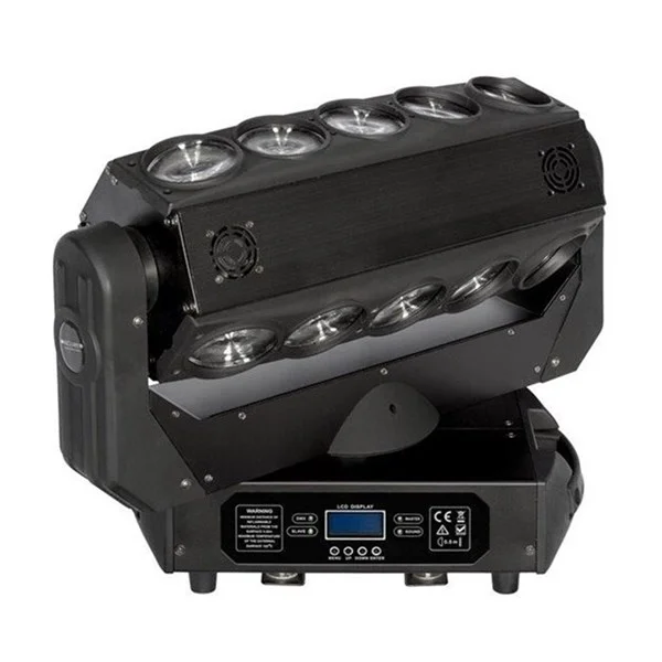 Eclips MOCA 9 ADET BEAM EFEKTLİ 9x12W CREE 4IN1,SESE DUYARLI,OTOMATİK,DMX