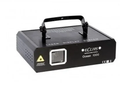 Eclips OCEAN-1000 + 1W Mavi Lazer, Ilda/Ses/Auto/Dmx Kontrol