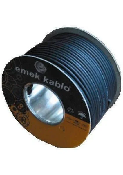 Emek EK-206A 2x0,22mm Stereo Mikrofon Kablosu 100mt
