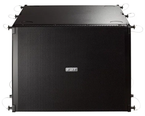FBT MUSE 118FSA | Proc. Cardioid-Arr. Flyable Aktif Subwoofer - 1x18'' -1200Wrms
(front version)