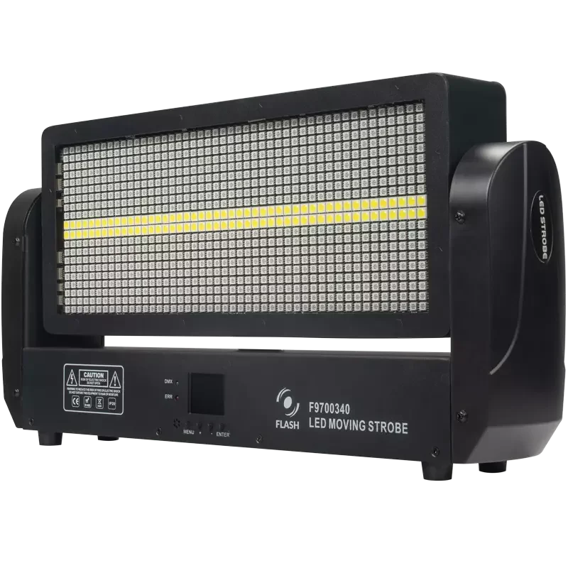 Flash Lighting STROBE LED 400 OMEGA FL 400W RGB Led Movinghead Strobe