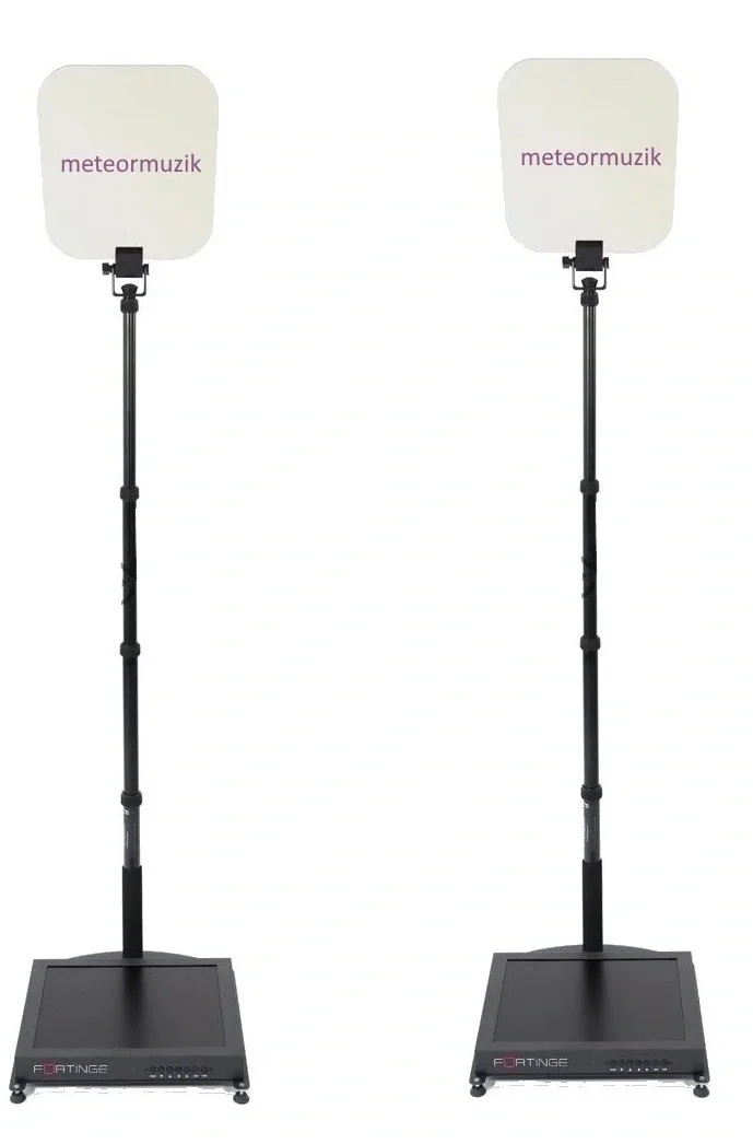 Fortinge PROC17-D-HB Çift 17" Konferans Prompter - Çiftli Set, Parlaklık 1000 cd/m²