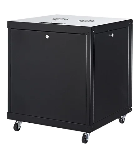 GUNKO ELGR26U6060BL131 26U Dikili Tip Tekerli Rack Kabinet Siyah 60x60cm