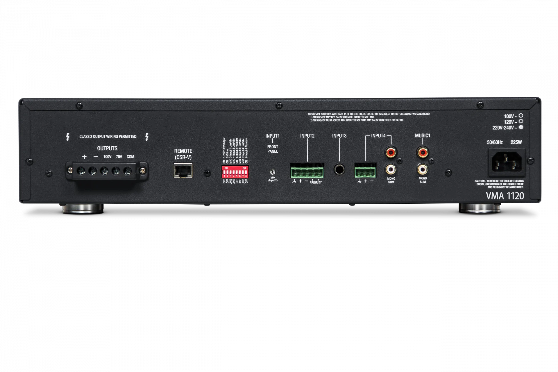 JBL VMA 1120 120W/100V Mikser Amfi, Bluetooth/USB
