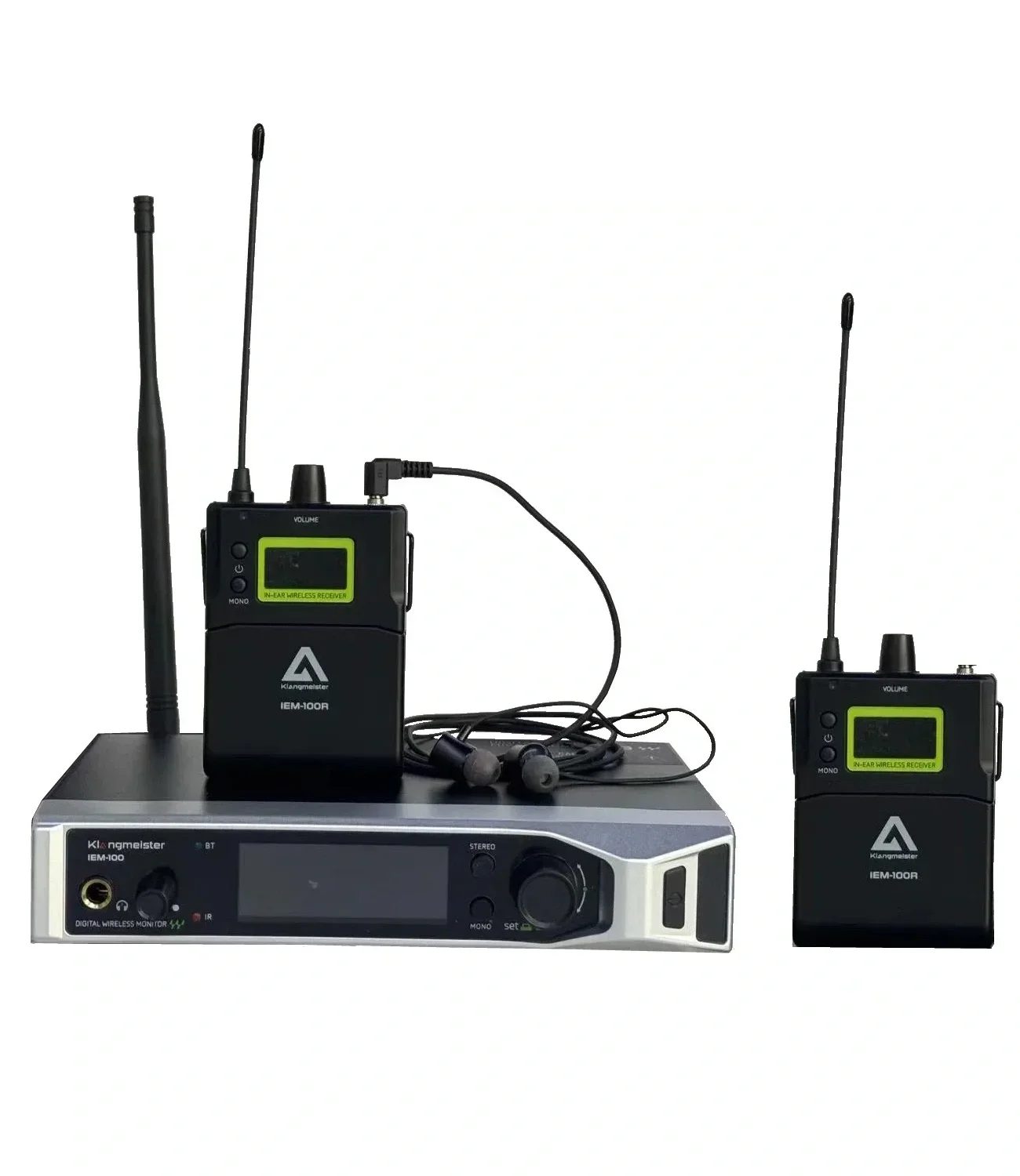K.Meister IEM 100-TWIN | Çift Alıcılı Kablosuz in-ear monitor set
