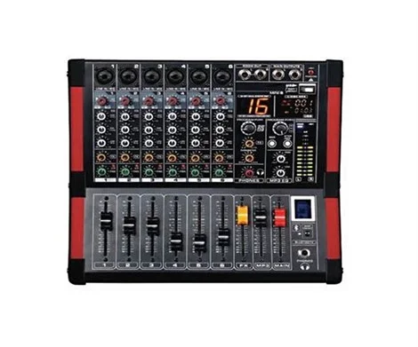 König K-810 FX 8-kanal Mixer Usb/Sd/Bluetooth 48V
