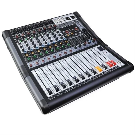 KÖNİG K-8P 800FX 2x400W 8-kanal Powermixer, Dsp Efekt, Usb/Sd
