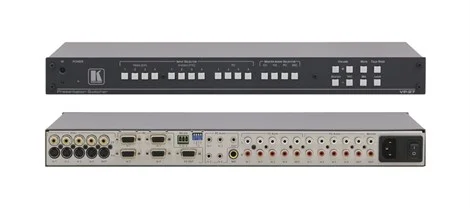 Kramer Vp27 Presentation Matrix Switcher, (Composite/S-Video/Vga/Rca)