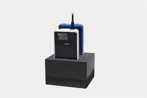 Linkx TC-02 2'li Şarj Ünitesi, TG-100/200/201/300 Tur Rehber Sistemi İçin, DC 5 V
