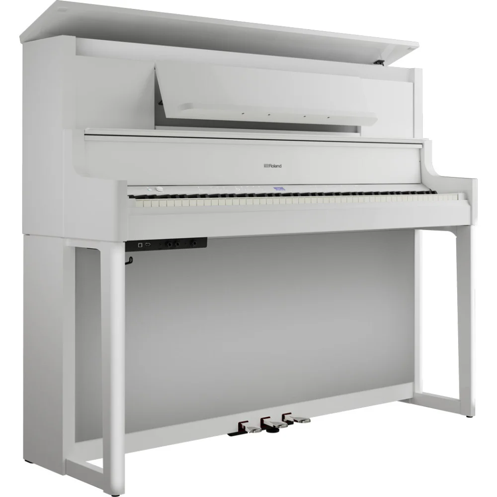 ROLAND LX-9-PW Parlak Beyaz Dijital Duvar Piyanosu (Tabure & Kulaklık Hediyeli)