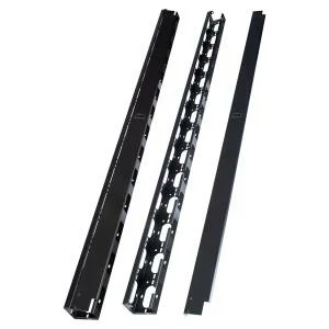 Lande LN-KDG-ORG-42EU-CC 42U Metal Kablo Düzenleme Panel Seti Sağ/sol