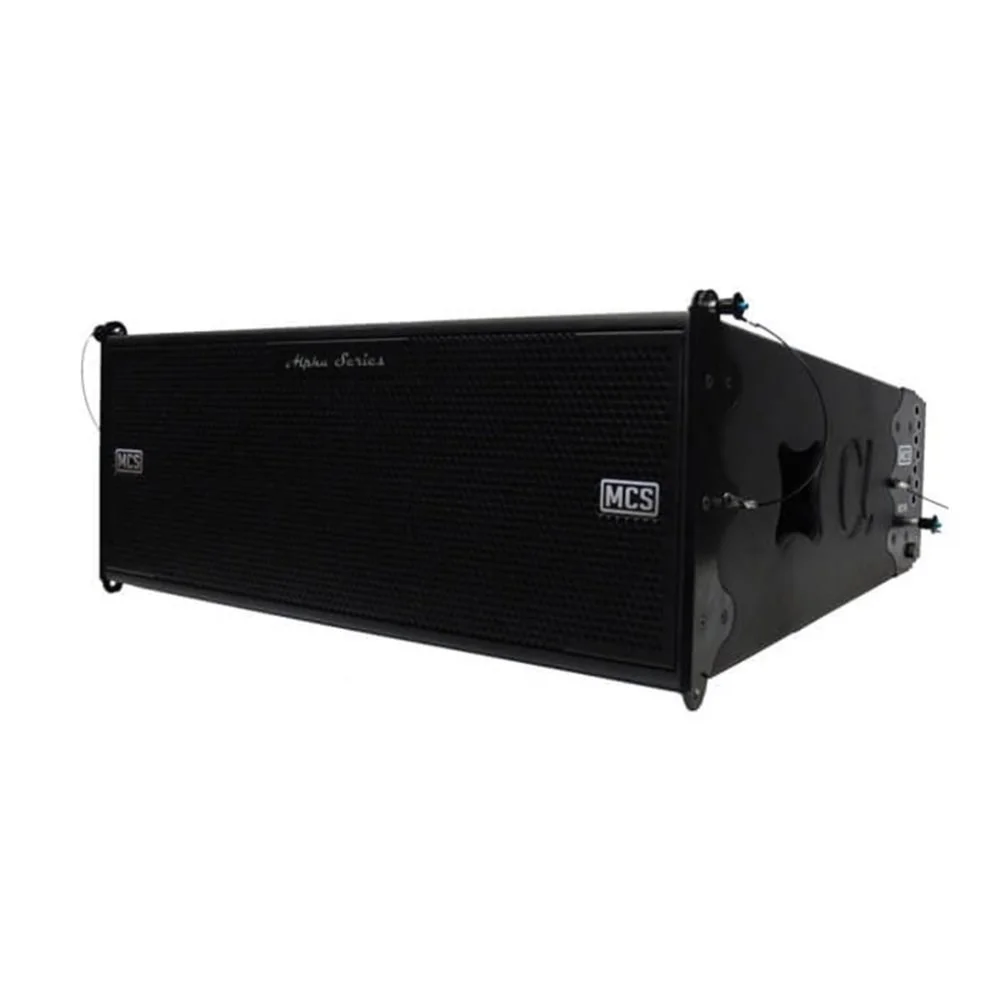 MCS ALPHA A210 DSP 2x10" Mid Bass + 3"VC Tw Aktif Line Array Hoparlör Sistemi