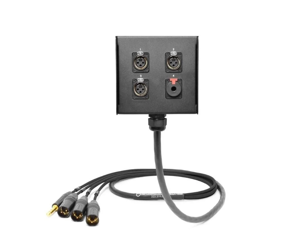 Metex LSS 0430M 4 Kanal/30 mt. Hazır Stagebox