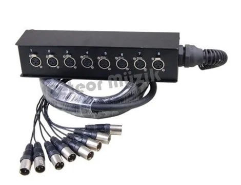 Neutrik 0830N Hazır Stagebox 8-kanal 30mt