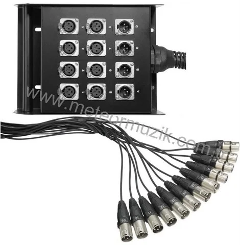 Neutrik 1230N Hazır Stagebox 12 Kanal 30mt