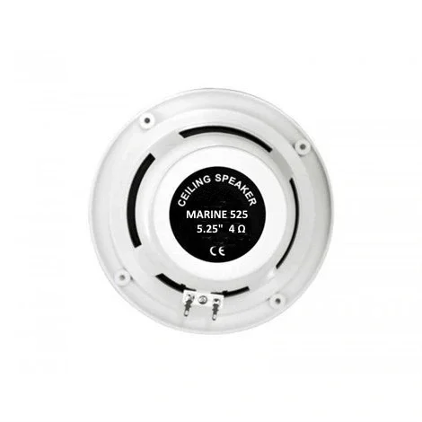 Mickle Z502 5" Marine Tavan Hoparlörü 50/100W 4-ohm Tekne, Banyo, Sauna, Nemli Alanlarda uygundur